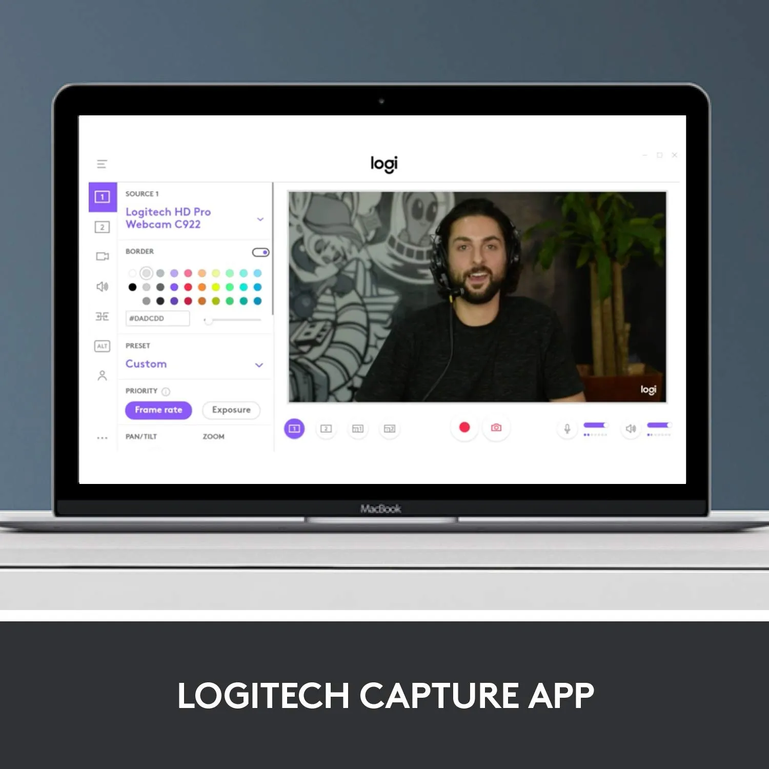 Logitech Webcam c920 PRO 1080P view 3